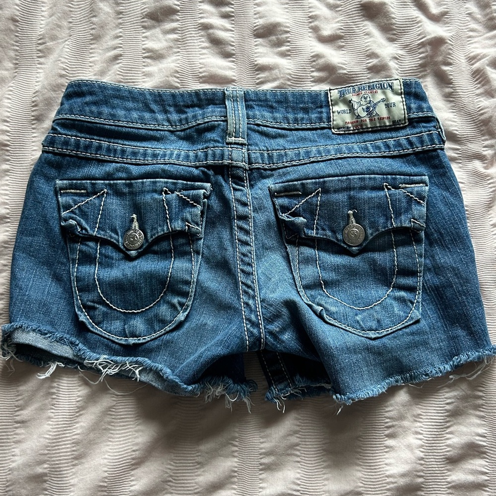 True Religion Jean Shorts